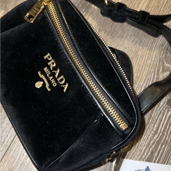 AUTHENTIC Prada Velluto Mini Belt Bag - Picture 4 of 8